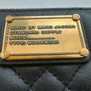 Marc by Marc Jacobs Black Workwear wallet